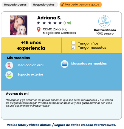 Adriana S - | Hotel en Casa | CDMX | Petzer
