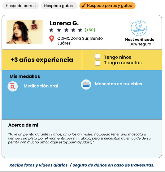 Lorena G - | Hotel en Casa | CDMX | Petzer