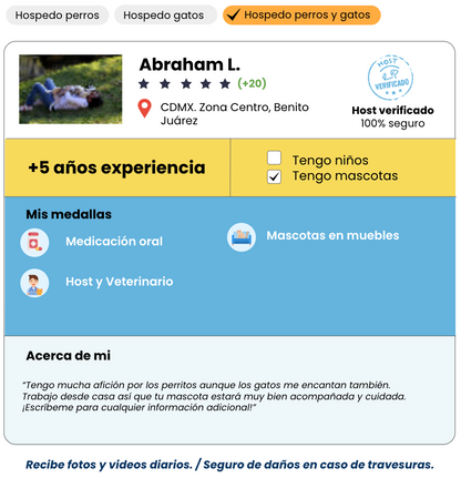 Abraham L - | Hotel en Casa | CDMX | Petzer