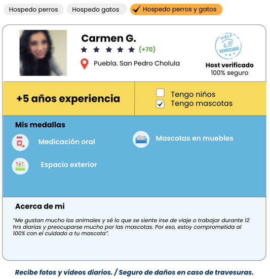 Carmen G - | Hotel en Casa | Puebla | Petzer