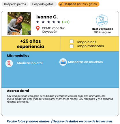 Ivonne G - | Hotel en Casa | CDMX | Petzer