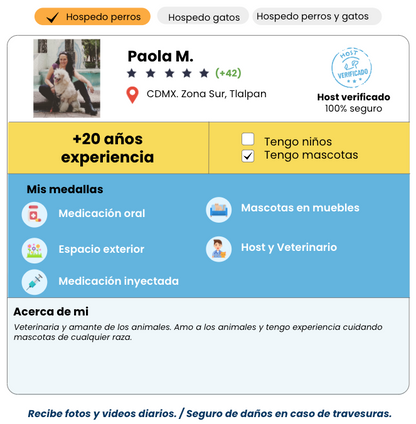 Paola M - | Hotel en Casa | CDMX | Petzer