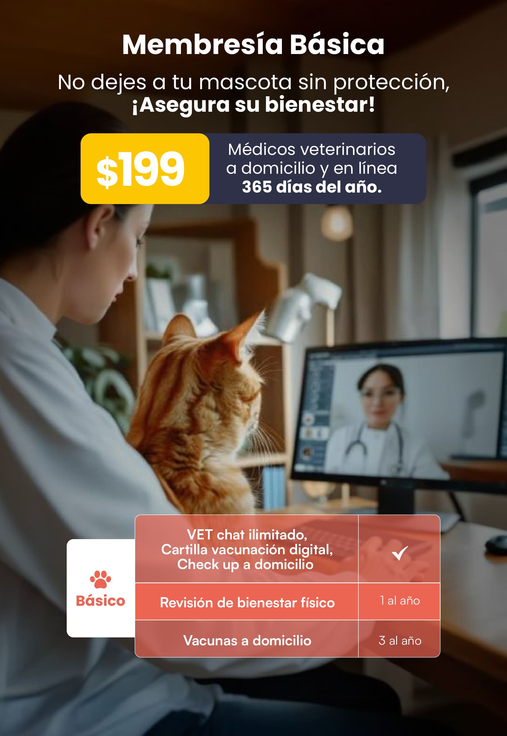 Veterinario a Domicilio en CDMX, área metropolitana y Edomex
