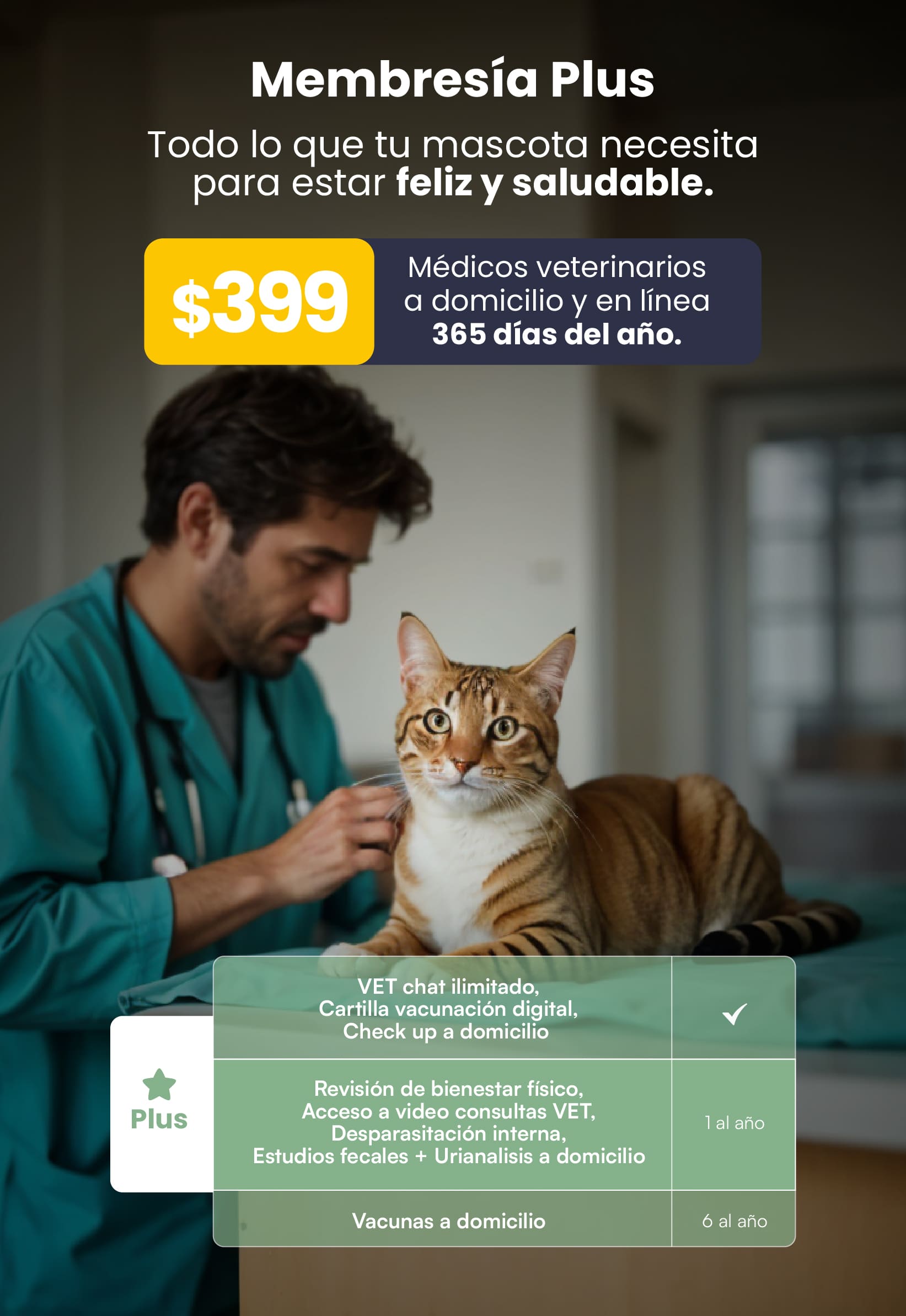 Veterinario a Domicilio en CDMX, área metropolitana y Edomex
