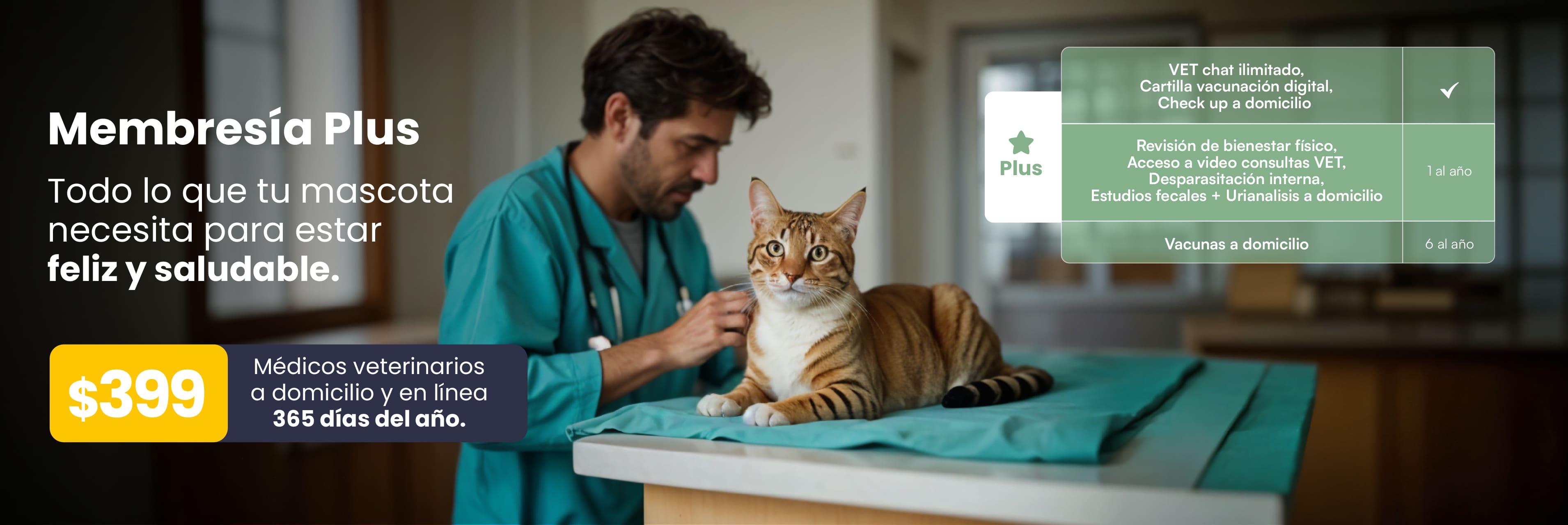 Veterinario a Domicilio en CDMX, área metropolitana y Edomex