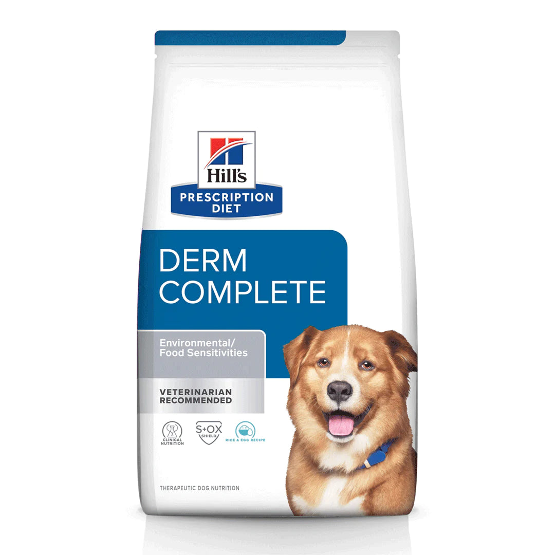 Croqueta Para Perro Adulto Derm Complete de Hill's Prescription Diet  | Alimento Seco Perros a domicilio CDMX | Disponible en Petzer